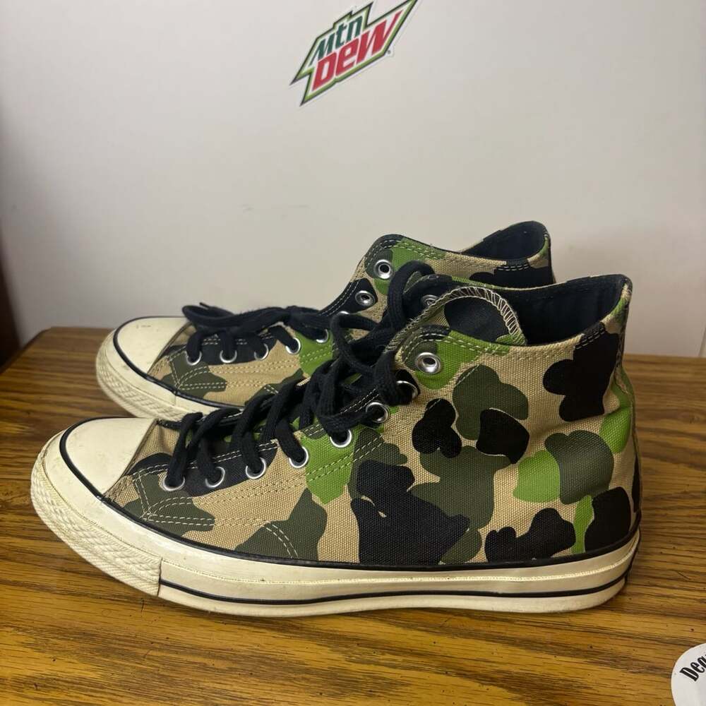 Converse Chuck 70 Hi Archive Prints Camo Sneakers
